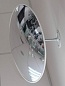 Сферическое зеркало для помещений Диаметр 610мм с белым кантом